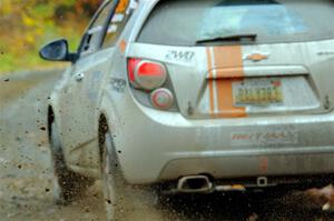 Matt Hoffman / Matt Pionk Chevy Sonic RS on SS12, Trouble I.