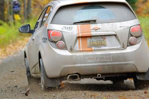 Matt Hoffman / Matt Pionk Chevy Sonic RS on SS12, Trouble I.