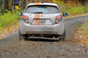 Matt Hoffman / Matt Pionk Chevy Sonic RS on SS12, Trouble I.