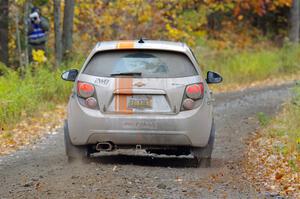 Matt Hoffman / Matt Pionk Chevy Sonic RS on SS12, Trouble I.