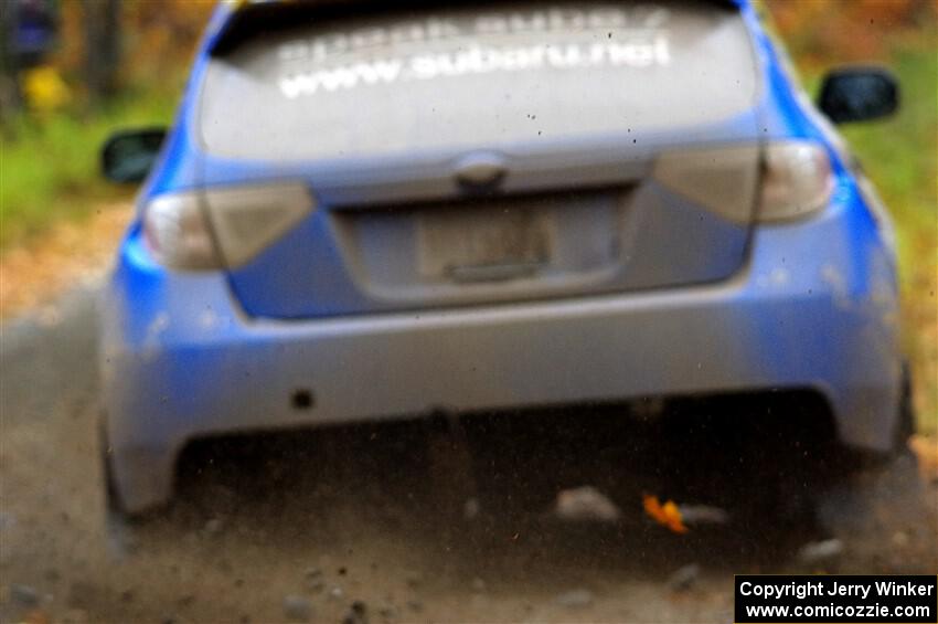 Scott Putnam / Dylan Duffy Subaru WRX STi on SS12, Trouble I.