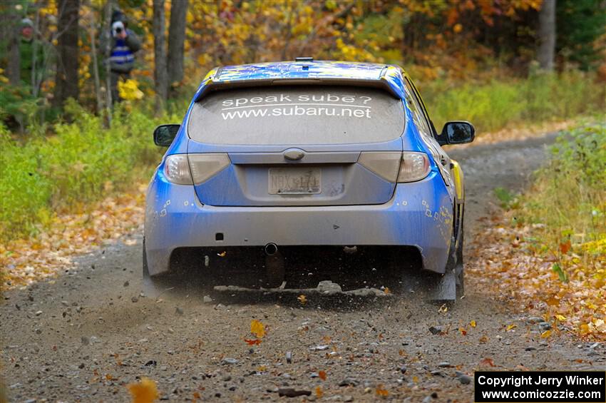 Scott Putnam / Dylan Duffy Subaru WRX STi on SS12, Trouble I.