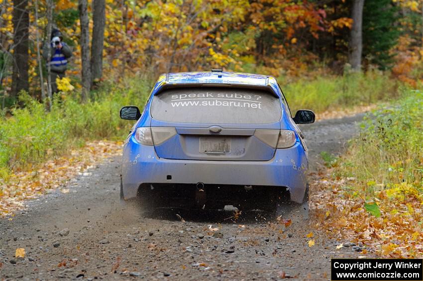 Scott Putnam / Dylan Duffy Subaru WRX STi on SS12, Trouble I.