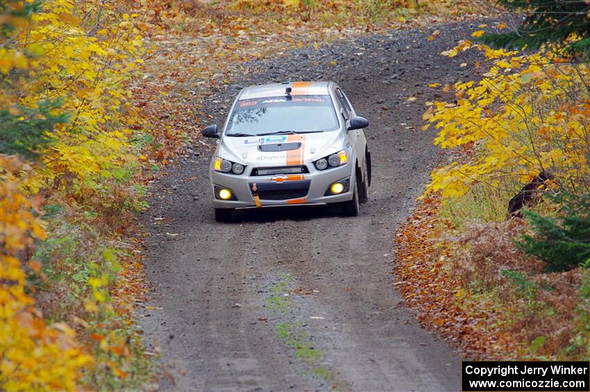 Matt Hoffman / Matt Pionk Chevy Sonic RS on SS12, Trouble I.