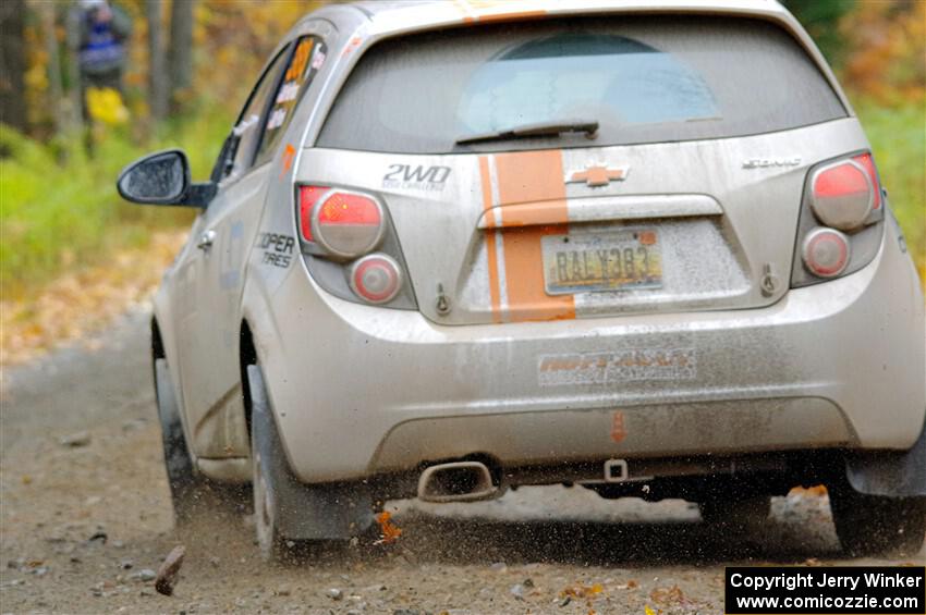 Matt Hoffman / Matt Pionk Chevy Sonic RS on SS12, Trouble I.