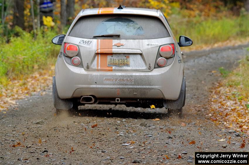 Matt Hoffman / Matt Pionk Chevy Sonic RS on SS12, Trouble I.