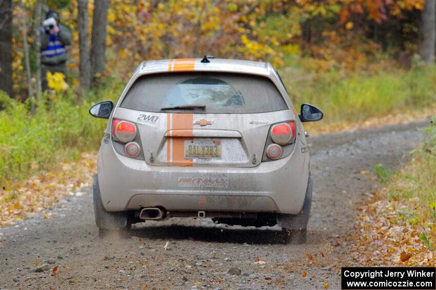 Matt Hoffman / Matt Pionk Chevy Sonic RS on SS12, Trouble I.