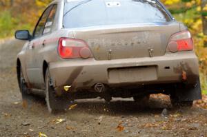 Andrew Dustman / Rachel Dustman Subaru Impreza on SS12, Trouble I.