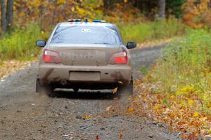 Andrew Dustman / Rachel Dustman Subaru Impreza on SS12, Trouble I.