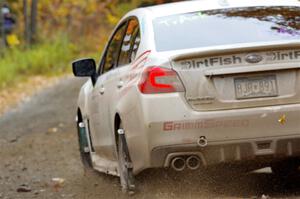 Jamey Randall / Geoff Youngdahl Subaru WRX on SS12, Trouble I.