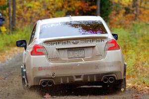 Jamey Randall / Geoff Youngdahl Subaru WRX on SS12, Trouble I.