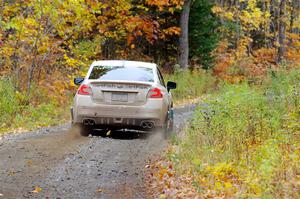 Jamey Randall / Geoff Youngdahl Subaru WRX on SS12, Trouble I.