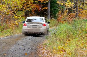 Jamey Randall / Geoff Youngdahl Subaru WRX on SS12, Trouble I.