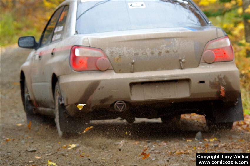 Andrew Dustman / Rachel Dustman Subaru Impreza on SS12, Trouble I.