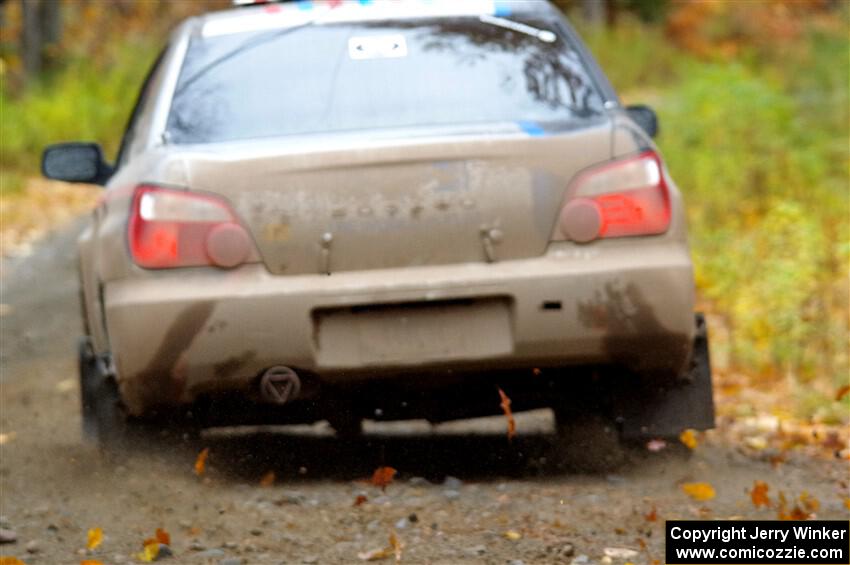 Andrew Dustman / Rachel Dustman Subaru Impreza on SS12, Trouble I.