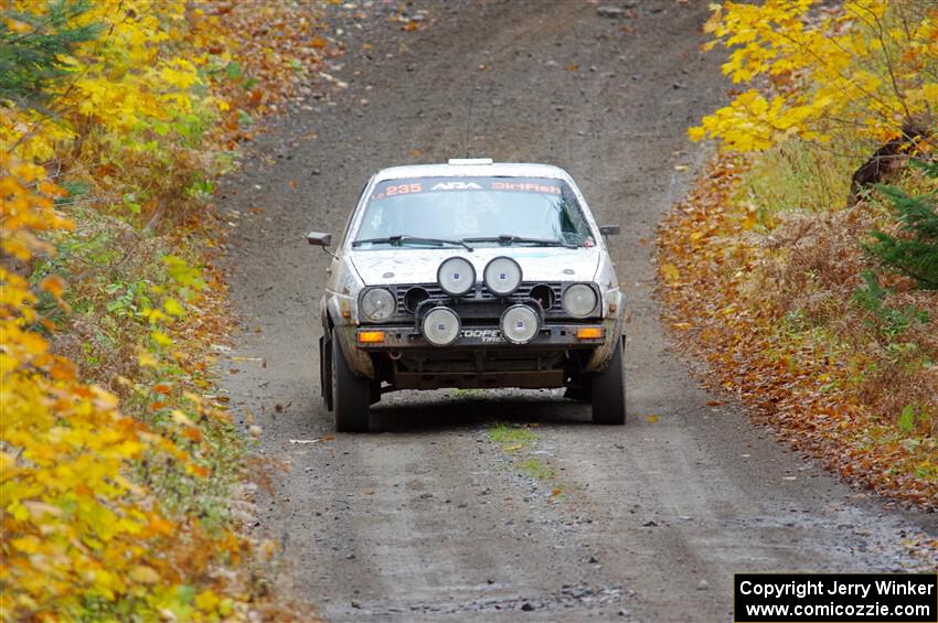 Mark Rokus / Tabitha Lohr VW GTI on SS12, Trouble I.