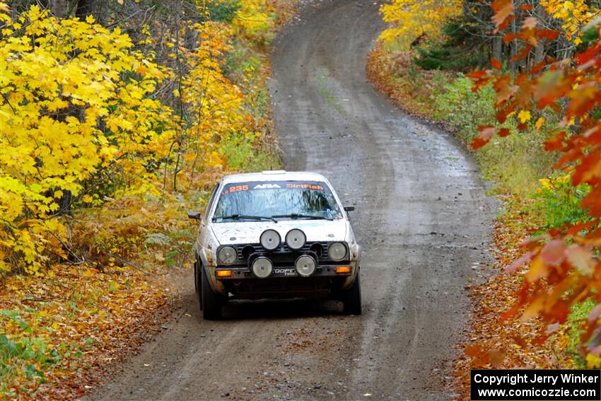 Mark Rokus / Tabitha Lohr VW GTI on SS12, Trouble I.