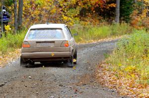 Mark Rokus / Tabitha Lohr VW GTI on SS12, Trouble I.