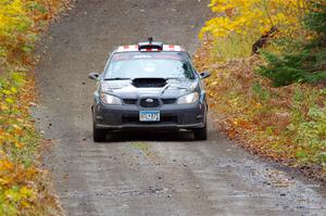 Matt James / Jackie James Subaru Impreza on SS12, Trouble I.