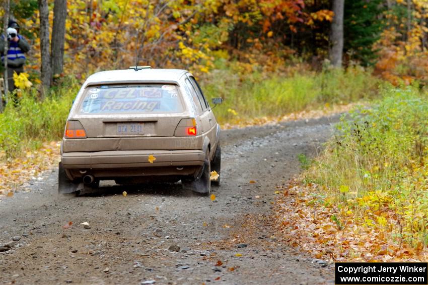 Mark Rokus / Tabitha Lohr VW GTI on SS12, Trouble I.