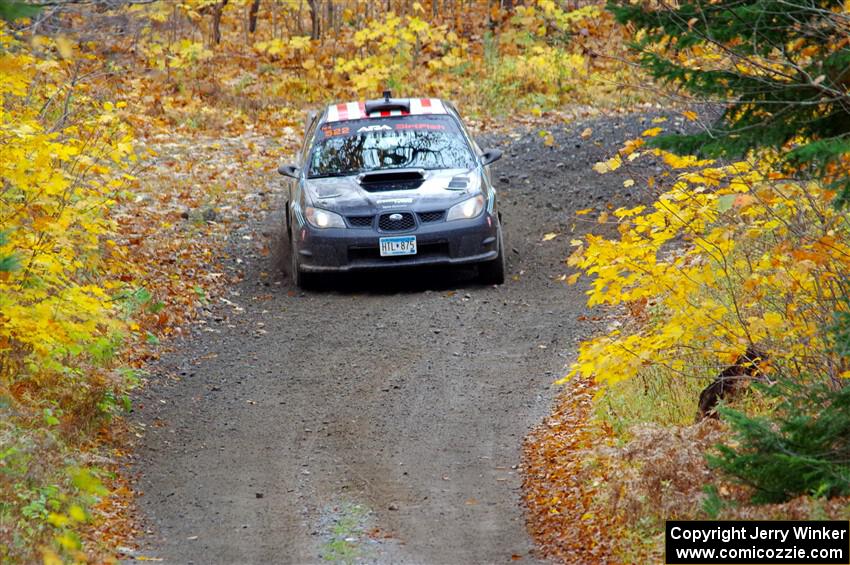 Matt James / Jackie James Subaru Impreza on SS12, Trouble I.