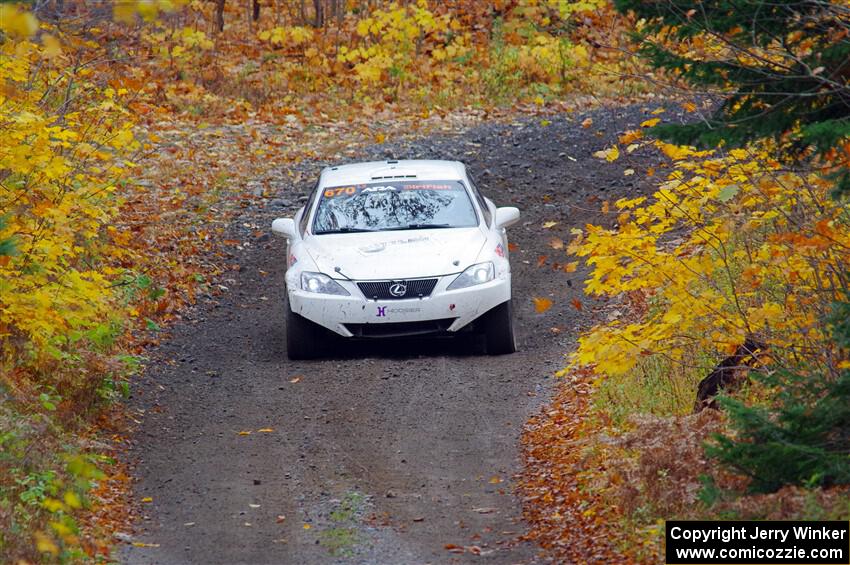 Michael Eckstein / Zach Pfeil Lexus IS250 on SS12, Trouble I.