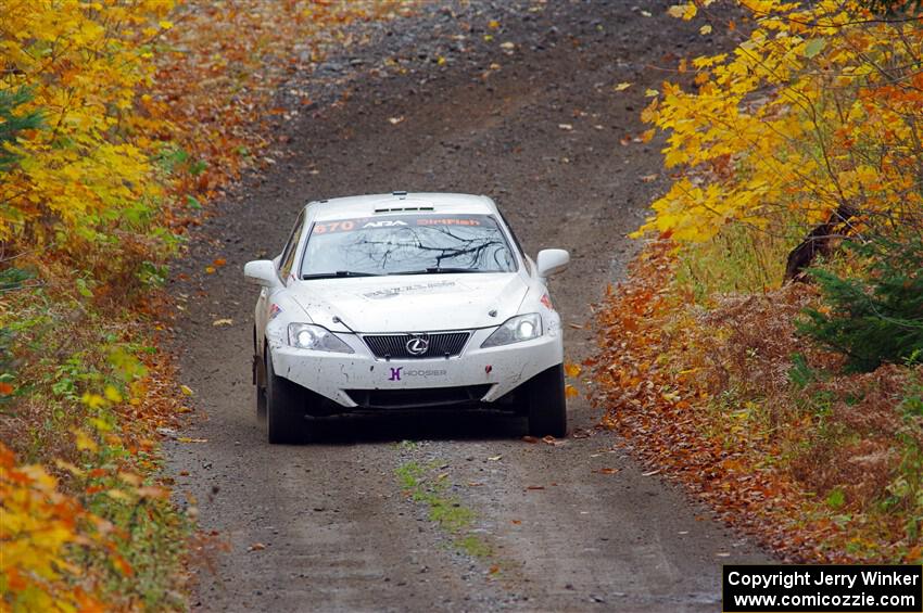 Michael Eckstein / Zach Pfeil Lexus IS250 on SS12, Trouble I.