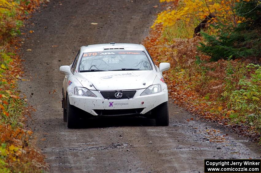 Michael Eckstein / Zach Pfeil Lexus IS250 on SS12, Trouble I.