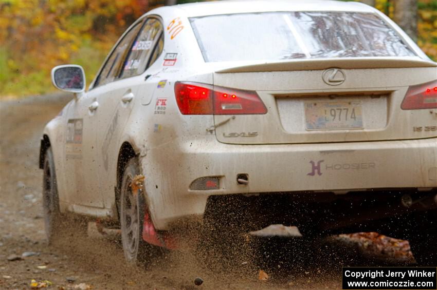 Michael Eckstein / Zach Pfeil Lexus IS250 on SS12, Trouble I.