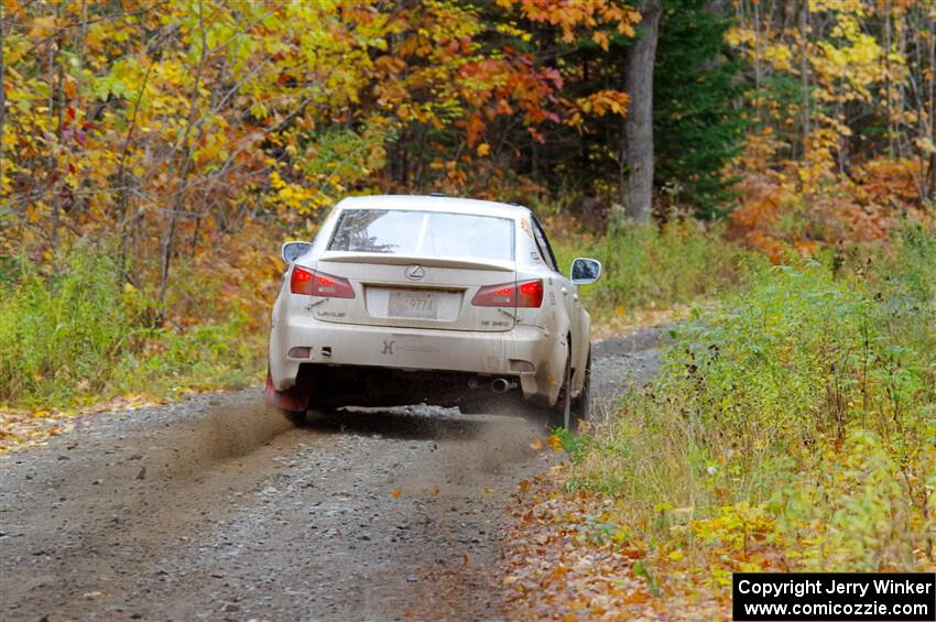 Michael Eckstein / Zach Pfeil Lexus IS250 on SS12, Trouble I.