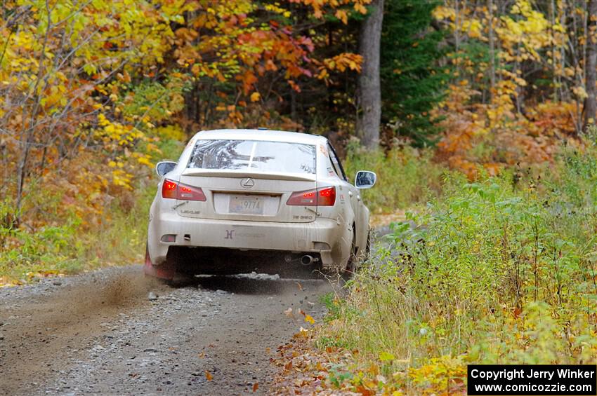 Michael Eckstein / Zach Pfeil Lexus IS250 on SS12, Trouble I.