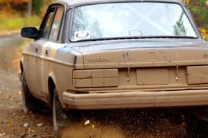 Adam Brock / Justin Brock Volvo 244 on SS12, Trouble I.