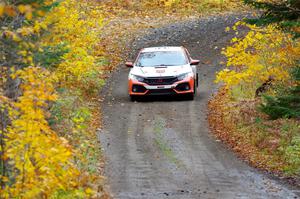 Gabriel Nieves / Thomas Hoster Honda Civic Hatchback Sport on SS12, Trouble I.