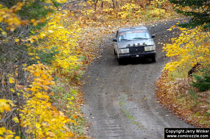 Adam Brock / Justin Brock Volvo 244 on SS12, Trouble I.