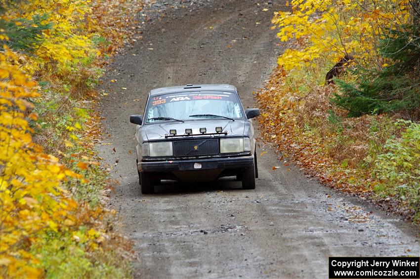 Adam Brock / Justin Brock Volvo 244 on SS12, Trouble I.