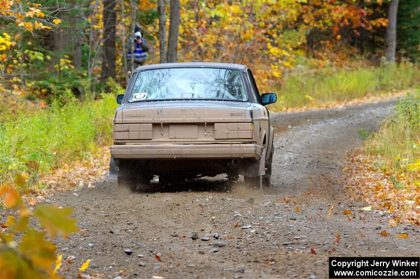 Adam Brock / Justin Brock Volvo 244 on SS12, Trouble I.