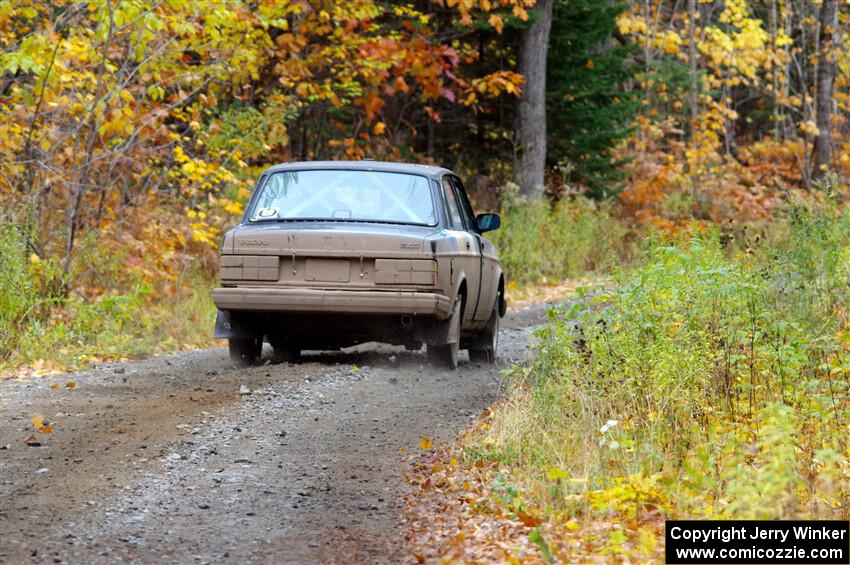 Adam Brock / Justin Brock Volvo 244 on SS12, Trouble I.