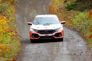 Gabriel Nieves / Thomas Hoster Honda Civic Hatchback Sport on SS12, Trouble I.