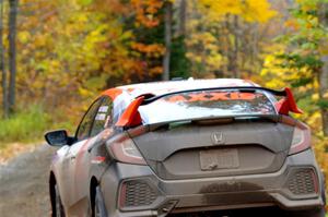 Gabriel Nieves / Thomas Hoster Honda Civic Hatchback Sport on SS12, Trouble I.