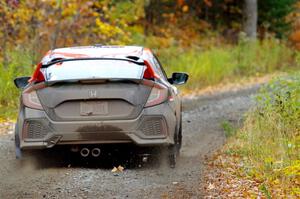 Gabriel Nieves / Thomas Hoster Honda Civic Hatchback Sport on SS12, Trouble I.