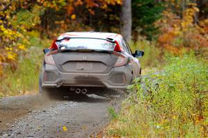 Gabriel Nieves / Thomas Hoster Honda Civic Hatchback Sport on SS12, Trouble I.