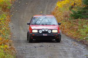 Nino Ortega / Jason Cook VW GTI on SS12, Trouble I.