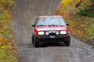 Nino Ortega / Jason Cook VW GTI on SS12, Trouble I.