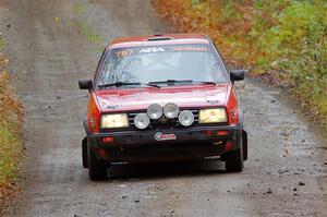 Nino Ortega / Jason Cook VW GTI on SS12, Trouble I.