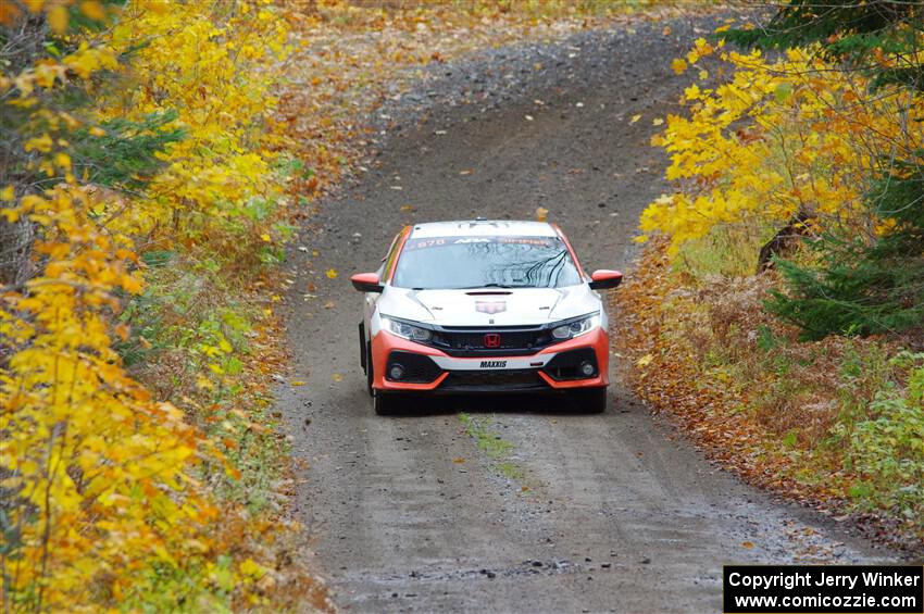 Gabriel Nieves / Thomas Hoster Honda Civic Hatchback Sport on SS12, Trouble I.