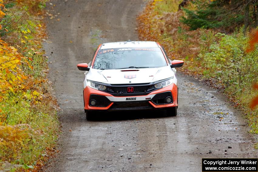 Gabriel Nieves / Thomas Hoster Honda Civic Hatchback Sport on SS12, Trouble I.