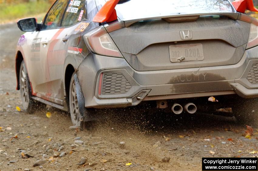 Gabriel Nieves / Thomas Hoster Honda Civic Hatchback Sport on SS12, Trouble I.