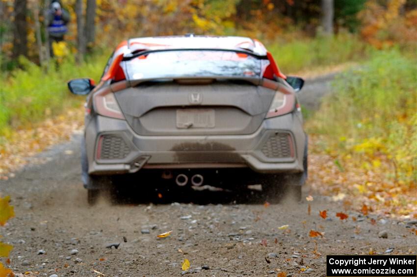 Gabriel Nieves / Thomas Hoster Honda Civic Hatchback Sport on SS12, Trouble I.