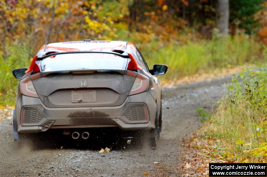 Gabriel Nieves / Thomas Hoster Honda Civic Hatchback Sport on SS12, Trouble I.