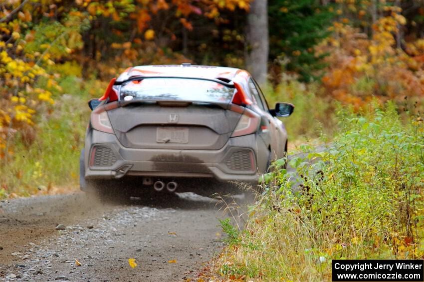 Gabriel Nieves / Thomas Hoster Honda Civic Hatchback Sport on SS12, Trouble I.